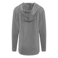 thumbnail image 3 of Quarter Zip Pullover Women 2025 Fall Winter Long Sleeve Plain Hoodie Hooded Sweatshirt Pullover Tops, 3 of 6