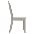 thumbnail image 5 of Castle Place Contemporary Wooden Dining Chair,Set of 2, White, 5 of 8