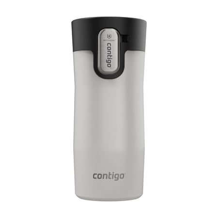 Contigo AUTOSEAL West Loop Vacuum-Insulated Stainless Steel Travel Mug with Easy-Clean Lid, 12oz