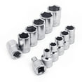 thumbnail image 5 of Genius Tools 12 Piece 1/2" Dr. Metric Hand Socket Set - GS-412S, 5 of 9
