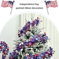 thumbnail image 3 of Independent Day Colorful Flower Red White Blue Five Pointed Star Colored Ribbon Venue Layout, 3 of 6