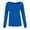 True Royal, variant on Bella Canvas Ladies' Sponge Fleece Wide Neck Sweatshirt