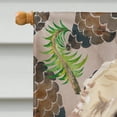 thumbnail image 3 of Carolines Treasures BB9585CHF Champagne Cockapoo Pine Cones Flag Canvas - House Size, 3 of 4