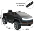 thumbnail image 4 of Montable Eléctrico Orbic Toys Cybertruck Br2102b Batería 12v Negro, 4 of 7