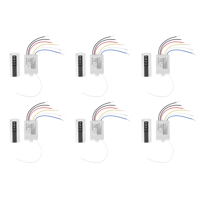 Interruptor Control Remoto Digital Inalámbrico 220 V Y 3 Canales para Lámpara
