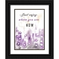 thumbnail image 1 of JMB Designs 19x24 Black Ornate Wood Framed with Double Matting Museum Art Print Titled - Just Enjoy, 1 of 4