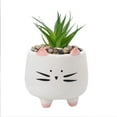 thumbnail image 1 of Flowerpots with Dish Ceramic, Animal Pot Ceramic Succulent Plant Pot Cactus Potted Planting Bonsai Pots Set, Flower Pots, 1 of 5