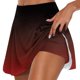 thumbnail image 1 of Gibobby faldas aesthetic con estampado casual para mujer Falda deportiva de yoga Falda corta(Vino, M), 1 of 4