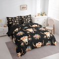thumbnail image 3 of Homewish Tribal Western Skull Bedding Comforter Set 7 Pieces, Hippie Cowgirl Cowboy Full Bedding Set, Teens Kids Boys Girls Reversible Fitted Sheet Flat Sheet, Super Cozy Room Decor, 3 of 7
