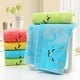thumbnail image 1 of Soft Cotton Bath Towel Cartoon Cat Blanket Baby Newborn Infant Kids Breathable Comfortable Towels Cute Swimwear Shower ClothblueUnited States He Qiyong unisex, 1 of 1
