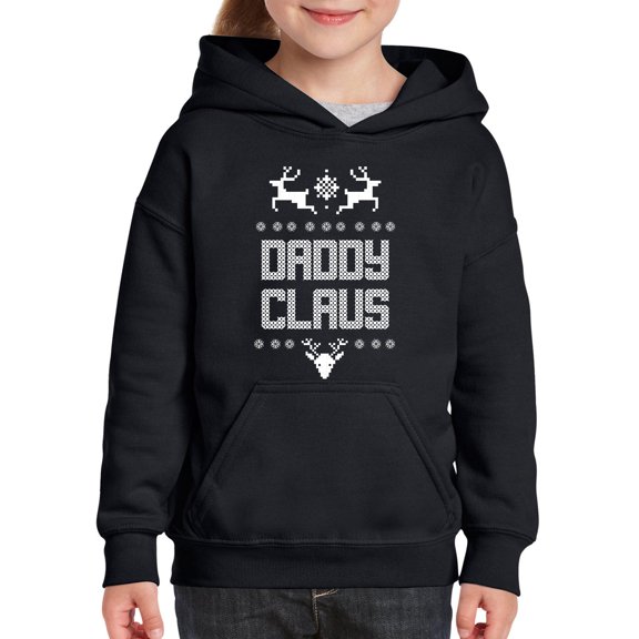 MmF - Big Boys Hoodies and Sweatshirts - Christmas Santa Claus Daddy