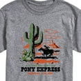 thumbnail image 3 of USPS - U.S. Postal Service Pony Express Trailblazers - Men's Short Sleeve Graphic T-Shirt, 3 of 5