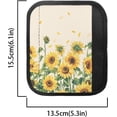 thumbnail image 2 of Hinthetall Refrigerator Handle Covers Sunflower Covers for Oven Fridge Microwave 4 PCS Oven Fridge Handles Covers for Fridge Dishwasher and Microwave Protect Your Microwave, 2 of 7