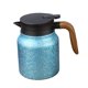 thumbnail image 1 of Tetera térmica de acero inoxidable con aislamiento, fácil de usar, compacta y aislada. azul, 1 of 9