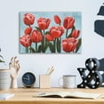 thumbnail image 3 of Epic Art 'Ruby Tulips II' by Grace Popp, Acrylic Wall Glass, 16"x12", 3 of 3