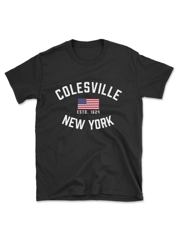Colesville New York Patriot Men's Cotton T-Shirt