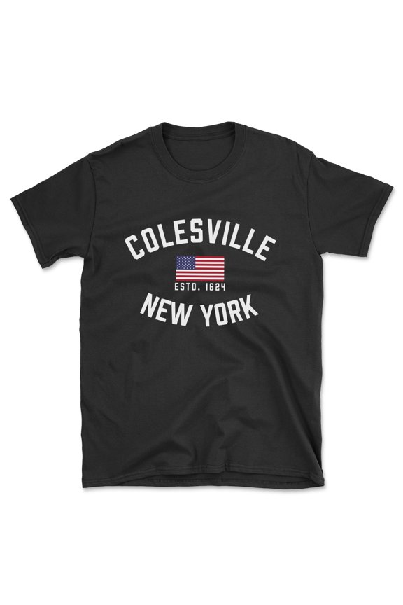 Colesville New York Patriot Men's Cotton T-Shirt