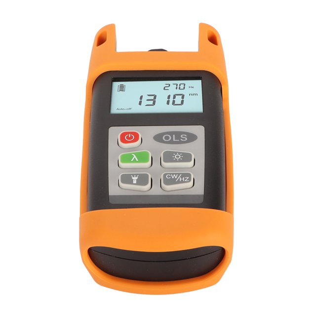 Fiber Optic Light Source, 850/1300nm 2.5mm Interface Compact Portable Fiber Optic Cable Tester For FTTX