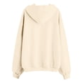 thumbnail image 3 of Lullu Toddler Girls Zip Up Hoodie Hooded Sweatshirt Solid Basic Comfort Hoodies, Sizes 4-5, 3 of 4