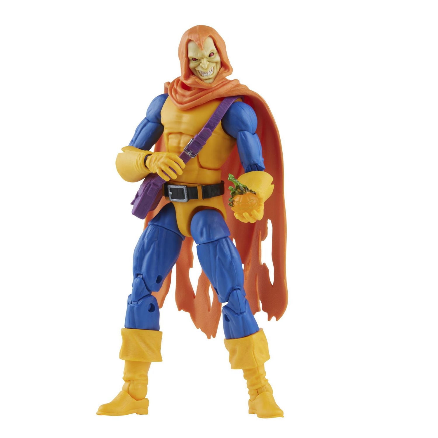 Marvel Legends Series Spider-Man 6-inch Hobgoblin Action Figure Toy, Toy Biz Inspired Design, Includes 3 Accessories: Glider, Pumpkin Bomb, Satchel