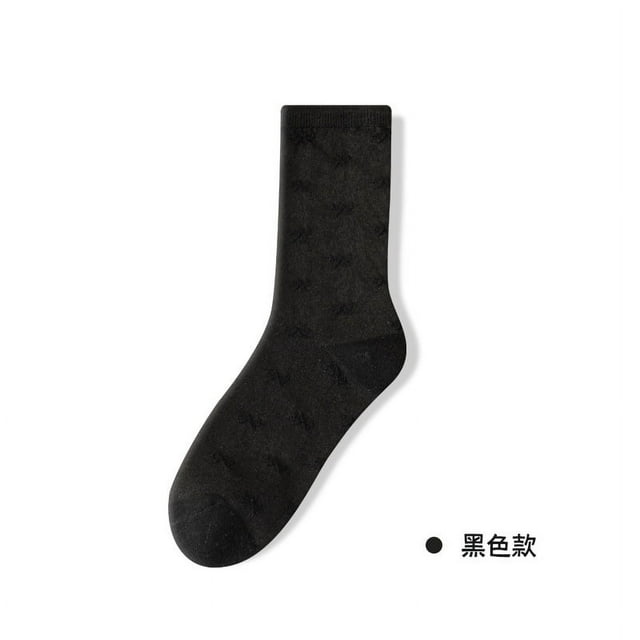 Nvzi 10 pairs of Womens Cotton Crew Socks, Thin Soft Comfort Breathable Dress Socks, Above Ankle Crew Socks for Business, Casual,Athletic Sock (Black)