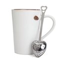 thumbnail image 1 of Heart Shape Stainless Steel Tea Infuser bags infuser Spoon Strainer Steeper Handle Tea Strainer Tool, 1 of 8