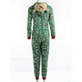 thumbnail image 5 of Babibeauty Christmas Family Matching Hoodie Pajamas Reindeer Romper Jumpsuit Zipper Pjs for Adult Kids Baby, 5 of 7