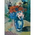 thumbnail image 2 of Trujillo, Jose 12x14 White Modern Wood Framed Museum Art Print Titled - Blue Vase, 2 of 4
