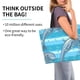 thumbnail image 2 of Balery Dolphin Bolsa Tote Estilo Estético con Cremalleras, Bolsa de Hombro, Bolsa de Compras Grande y Plegable, 2 of 8
