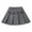 Gray, variant on Girls Athletic Skirts Skorts in Clearance Girls High Waist Pleated Skirt Plain A-Line Mini Skirt School Uniform Skirts Lining Shorts New Black 3 Years