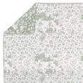thumbnail image 3 of Greenland Home Fashions Patchwork Toile Sage Reversible Jacquard Woven Throw Blanket, Adult, 50x60 in., 3 of 7