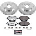thumbnail image 3 of PowerStop Front Z26 Street Warrior Carbon-Fiber Ceramic Brake Pad and Drilled and Slotted Rotor Kit Fits: FORD Select Models K6818-26, 3 of 9