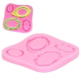 thumbnail image 4 of Frame  4 Types Silicone Fondant Cake Chocolate Decorating Mould for Cooking Baking, 4 of 8
