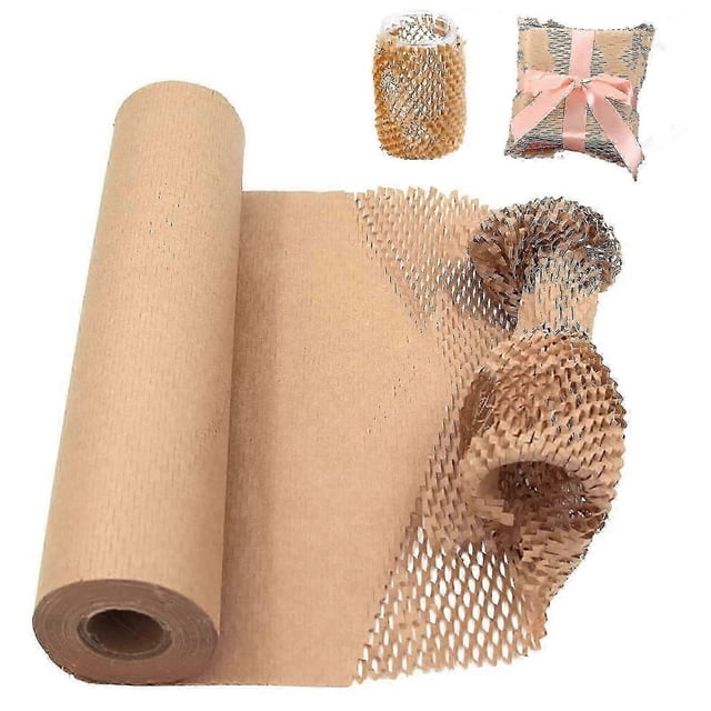 Heavy Duty Honeycomb Paper Roll 50m x 40cm for Moving Home & Fragile Object Safety