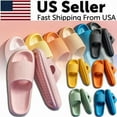 thumbnail image 2 of Cozy Pillow Slides Anti-Slip Sandals Ultra Soft Slippers Cloud Home Outdoor Shoes, 2 of 14