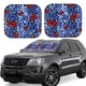 thumbnail image 1 of Balery Abstract Colorful Butterflies Parasol para parabrisas de coche de 2 piezas | Parasol plegable para parabrisas delantero de coche para la mayoría de sedanes-Large, 1 of 6