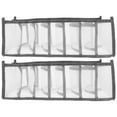 thumbnail image 1 of Organizador de cajones para ropa interior y calcetines, 2 unidades, plegable, de tela, para guardar cinturones y armarios., 1 of 7