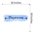 thumbnail image 4 of Children Playroom Happiness Sign Wall Decal Decoration Playroom Signage Kids Children Fun Time Kids Play Area Lasts Years and Easily Removable - Size: 30 In(W) x 9 In(H), 4 of 5