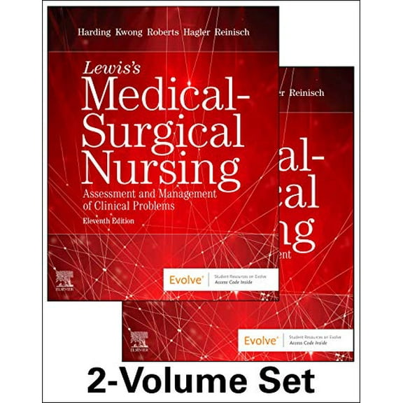 Pre-Owned Lewis's Medical-Surgical Nursing - 2-Volume Set, 9780323552004, 0323552005, Paperback, 11 edition