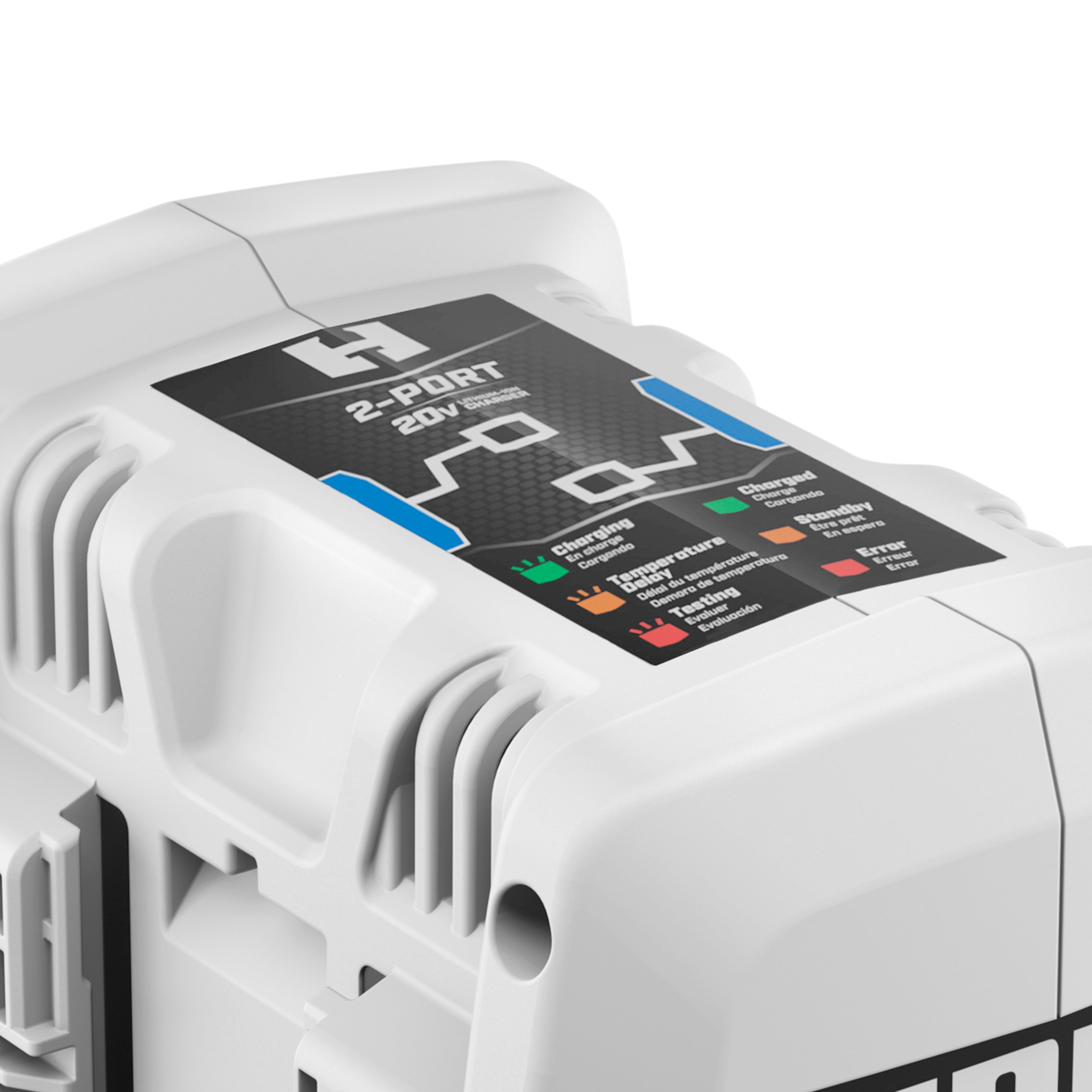 HART 20 Volt 3-Amp Dual Port Fast Charger (Batteries Not Included)