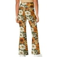thumbnail image 3 of DISNIMO Yellow Sunflower Flare Leggings Kids Dance Flare Leggings Girls Yoga Pants Size 9-10 Bell Bottoms Leggings for Girls Workout Dancing Yoga Bell Bottoms Leggings, 3 of 7