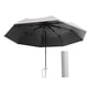 thumbnail image 1 of Paraguas plegable manual antioxidante, paraguas grande de viaje para lluvia, viajes y playa. gris, 1 of 9