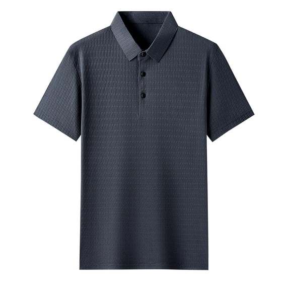 Polo Shirt for Men Casual Short Sleeve Tees Business Work T-Shirts, XL