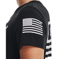 thumbnail image 3 of Camiseta Under Armour New Freedom Banner para mujer, color blanco y negro, 3 of 6