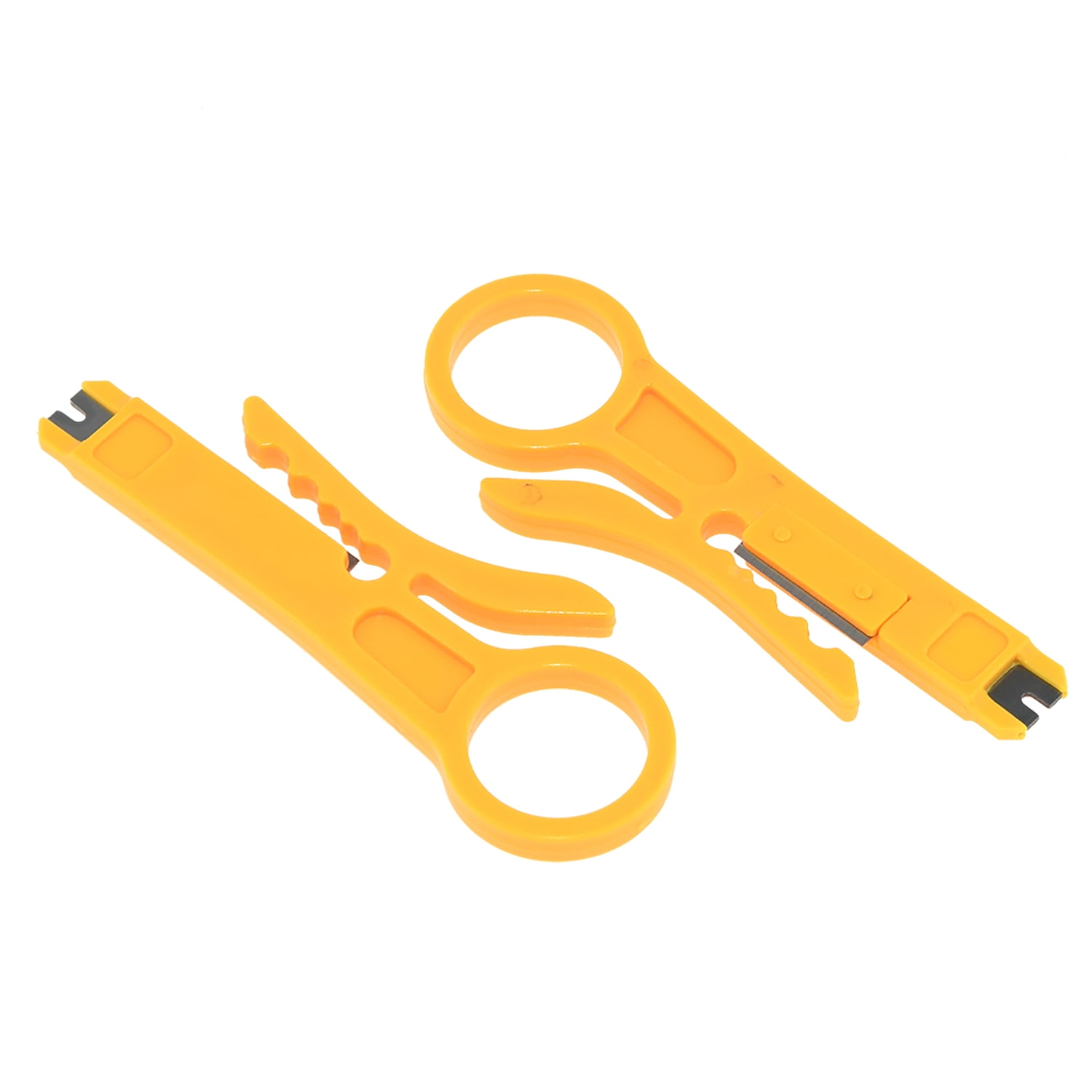 Practical Mini Wire Cutter Blade Small Yellow Wire Stripper Stripping Cutter D 
