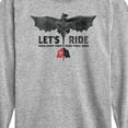 thumbnail image 3 of How to Train Your Dragon - Lets Ride - Toddler & Youth Long Sleeve Graphic T-Shirt, 3 of 5