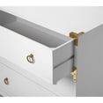thumbnail image 2 of Beaumont Lane Commode Métropolitaine Brillante en Blanc, 2 of 3