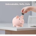thumbnail image 3 of Piggy Bank, Unbreakable Plastic Piggy Bank, Coin Piggy Bank For Girls And Boys Multi-color Optional, 3 of 5