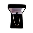 thumbnail image 4 of 14k Yellow Gold Mariner Link Chain Necklace, 1.2mm, 16", 4 of 5