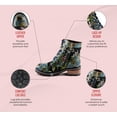 thumbnail image 6 of Spring Step L'Artiste Fantastic Booties for Women - Floral Hand Painted Womens Ankle Boots Low Heel - Everyday Wear Leather and Textile Western Booties, 6 of 9